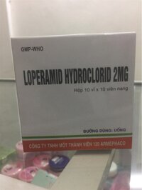 loperamid hydroclorid 2mg ( cty armephaco )