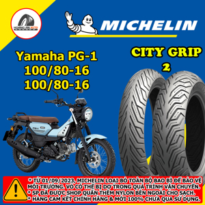 Lốp/Vỏ xe máy Michelin 100/80-16 City Grip 2 Cho lốp trước SH150i
