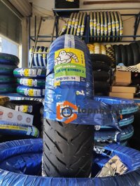 Lốp/vỏ xe máy Michelin 100/90-14 Pilot Street 2