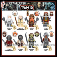 Lord of The Rings Đồ chơi Lắp ráp Nhân vật Chúa Tể Của Những Chiếc Nhẫn Mô hình Binh Lính Trung Cổ TV6410