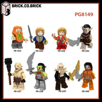 Lord Of The Rings Đồ chơi lắp ráp Minifig Mô hình Nhân vật phim chúa tể của những chiếc nhẫn PG8149