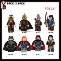 Lord of the rings Lính trung cổ Đồ Chơi Lắp Ráp Minifig Mô Hình Nhân Vật Chúa Tể Những Chiếc Nhẫn PG8031