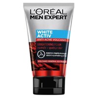 L’ORÉAL Men Expert White Activ Anti-Acne Volcano Brightening Foam 100ml