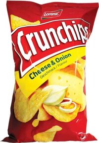 Lorenz Crunchips Cheese and Onion 100gr