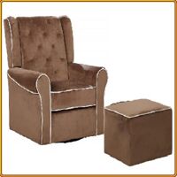 Lorraine 11 - Hàng Mẫu : Ghế Xoay 360 + Đôn Gác Chân