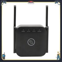 Lorrtta Bộ lặp băng tần kép 2.4G/5G mở rộng WiFi định tuyến không dây tăng cường tín hiệu 1200mbps cho văn phòng tại nhà 100‑240V