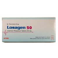 Losagen 50mg, điều trị tăng huyết áp, có thể dùng riêng rẽ hoặc kết hợp