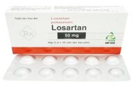 Losartan 50mg TV.PHARM điều trị tăng huyết áp (3 vỉ x 10 viên)