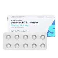 Losartan HCT – Sandoz 50mg/12.5mg điều trị tăng huyết áp