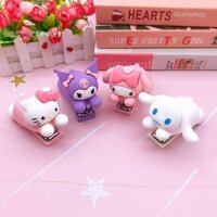[Lostcorner] Máy ghim Hello Kitty Sanrio Đồ dùng học tập Anime Máy đóng sách nhỏ dễ thương Văn phòng phẩm Văn phòng Phụ kiện bàn văn phòng Kawaii [Mới]