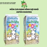 Lót chuồng hamster - Mùn cưa định hình Aspen Shaving phù hợp cho hamster, bò sát, sóc bay, nhím, sóc đức, thỏ, bọ..