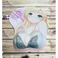 Lót chuột 3D anime chất liệu silicon boku