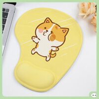 LÓT CHUỘT 3D SILICON KÊ CỔ TAY MÈO ĐẬP MẶT