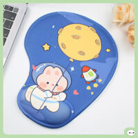 LÓT CHUỘT 3D SILICON KÊ CỔ TAY THỎ PHI HÀNH GIA