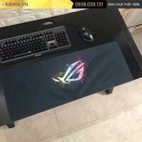 Lót chuột chống nước cỡ lớn 80x30cm dày 3mm ROG-02-80X30