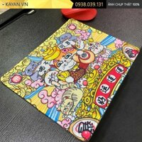 Lót chuột chống nước cỡ nhỏ 26x21cm dày 3mm S-15-26X21 (Đàn mèo-vàng)