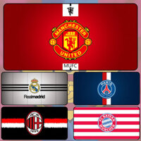 LÓT CHUỘT CLB BÓNG ĐÁ CỠ LỚN SIZE 90X40 DÀY 5MM