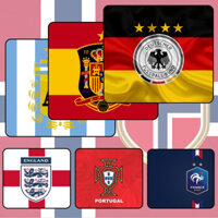 LÓT CHUỘT ĐỘI TUYỂN BÓNG ĐÁ SIZE 26X21 DÀY 3MM