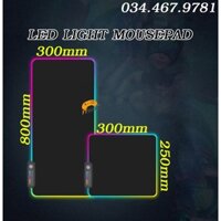Lót chuột gaming LED RGB - LED LIGHT MOUSEPAD