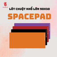 Lót chuột gaming SpacePad khổ lớn 90x40- Chất liệu cao su cao cấp chống thấm, chống trơn trượt