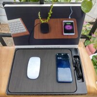 Lót chuột kiêm sạc nhanh không dây - LC003