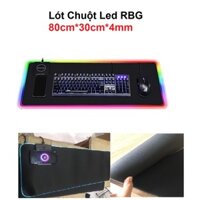 Lót chuột LED RGB kiêm sạc điện thoại không dây Gaming