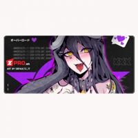 Lót chuột Overlord - Albedo (Fan Art) - 90x40x4mm