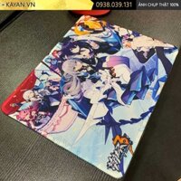 Lót chuột văn phòng Honkai Impact anniversary 26x21cm, dày 3mm, có bo viền mẫu 78