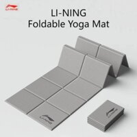 Lót Có Thể Gập Lại Thảm Tập Yoga Li Ning Đa Năng Gấp Đệm Yoga Học Sinh Tiểu Học Lớp Học Nghỉ Ăn Trưa Du Lịch Di Động Văn Phòng