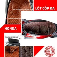 Lót cốp chống nóng xe máy HONDA Airblade AB ADV Lead PCX SH VN Nhập Ý Forza Spacy chất da cao cấp có túi sang trọng GU