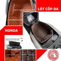 Lót cốp chống nóng xe máy HONDA @150 Dylan Future SH Mode SH VN Vario Click Vision Wave da cao cấp có ngăn túi GU