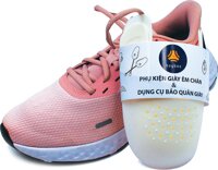 Lót độn mũi giày chống nứt da, chống gãy mũi, chống xẹp mũi và giữ dáng mũi giày căng phồng PK58 - Loại dùng cho giày nữ - Màu trắng