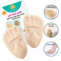 Lót giày cao gót 4D chống trượt bàn chân về phía trước - buybox - BBPK165 - 1 cặp kem
