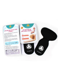 Lót giày cao gót chống rộng, chống trầy gót cực êm chân cao cấp- buybox - BBPK09 - Màu Đen