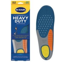 Lót giày Dr. Scholl giảm sốc, giảm đau bàn chân, phân bổ trọng lượng dành cho nam trên 80kg, size 8-14,hàng nhập khẩu Mỹ