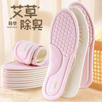 Lót giày massage Buyun 4d nam nữ chống mùi, thoáng khí, thấm mồ hôi, đứng lâu không mỏi chân, giày thể thao đế siêu mềm, lót giày da 4RYW