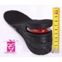 Lót giày tăng chiều cao không khí nguyên bàn 4 lớp 8cm
