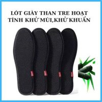 Lót giày than tre hoạt tính khử mùi kháng khuẩn thông hơi thoáng khí bảo vệ bàn chân LG10 - Be,40