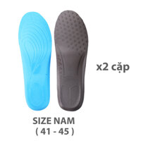 Lót giày thể thao có hạt massage lòng bàn chân, thoáng khí, chất liệu mềm mại dễ dàng vận động - Buybox - BBPK228 - Nam2 Cặp
