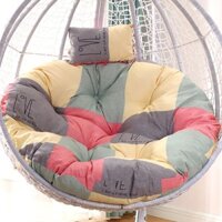 Lót Giỏ Treo Mẫu Mới/Đệm Ghế Bập Bênh/Đệm Ghế Treo Xích Đu/Đệm Tựa Có Thể Tháo Rời Và Giặt Đệm Ghế Mây Đệm Tròn Dày