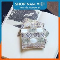 Lót Ly Thiền Trà, Lót Lư Xông Trầm Phong Cách Nhật Chất Vải Gấm Thêu Tao Nhã - Kim Quy