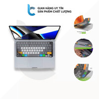 Lót Phím Macbook Grey Bản Phím Tắt Mac OS JCPAL Verskin Chống Nước, Chống Bụi Bẩn