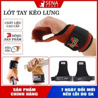 LÓT TAY KÉO LƯNG - Găng tay tập Gym Kết hợp Dây kéo lưng - Hỗ trợ Deadlift, nâng tạ, lên xà