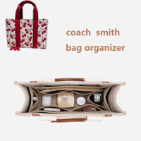 Lót túi coach smith tote bag organiser insert