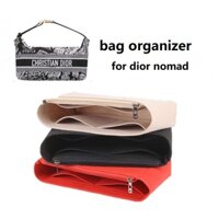 Lót túi giữ form di.or pochette nomad travel bag organiser insert inner make up bag organizer