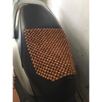 Lót Yên Xe Máy Hạt Gỗ Cho Xe Tay Ga và Xe Số ( Hình thật )