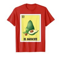 Loteria Áo Sơ Mi-El Aguacate Áo-Tây Ban Nha Bơ Áo Sơ Mi Mới