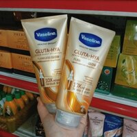 Lotion body Vaseline Gluta Hya 10x grow vàng