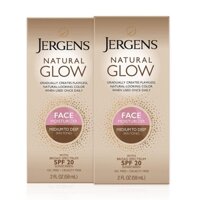 Lotion cho mặt da nâu nâng tông da Jergens Natural Glow SPF 20 Face Moisturizer date 02.2026