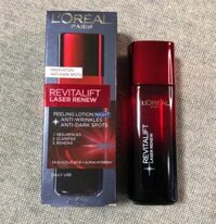 LOTION DƯỠNG DA, TẨY TẾ BÀO CHẾT L’Oreal Revitalift Laser X3 BAN ĐÊM – 125ml